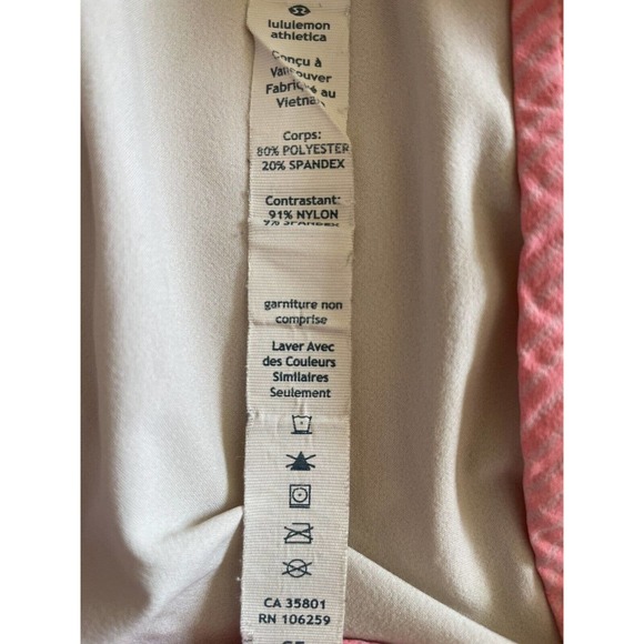 Lululemon Athletica 1/4 Zip Pullover‎ Women’s Size 6 Ca 35801 - Picture 3 of 13